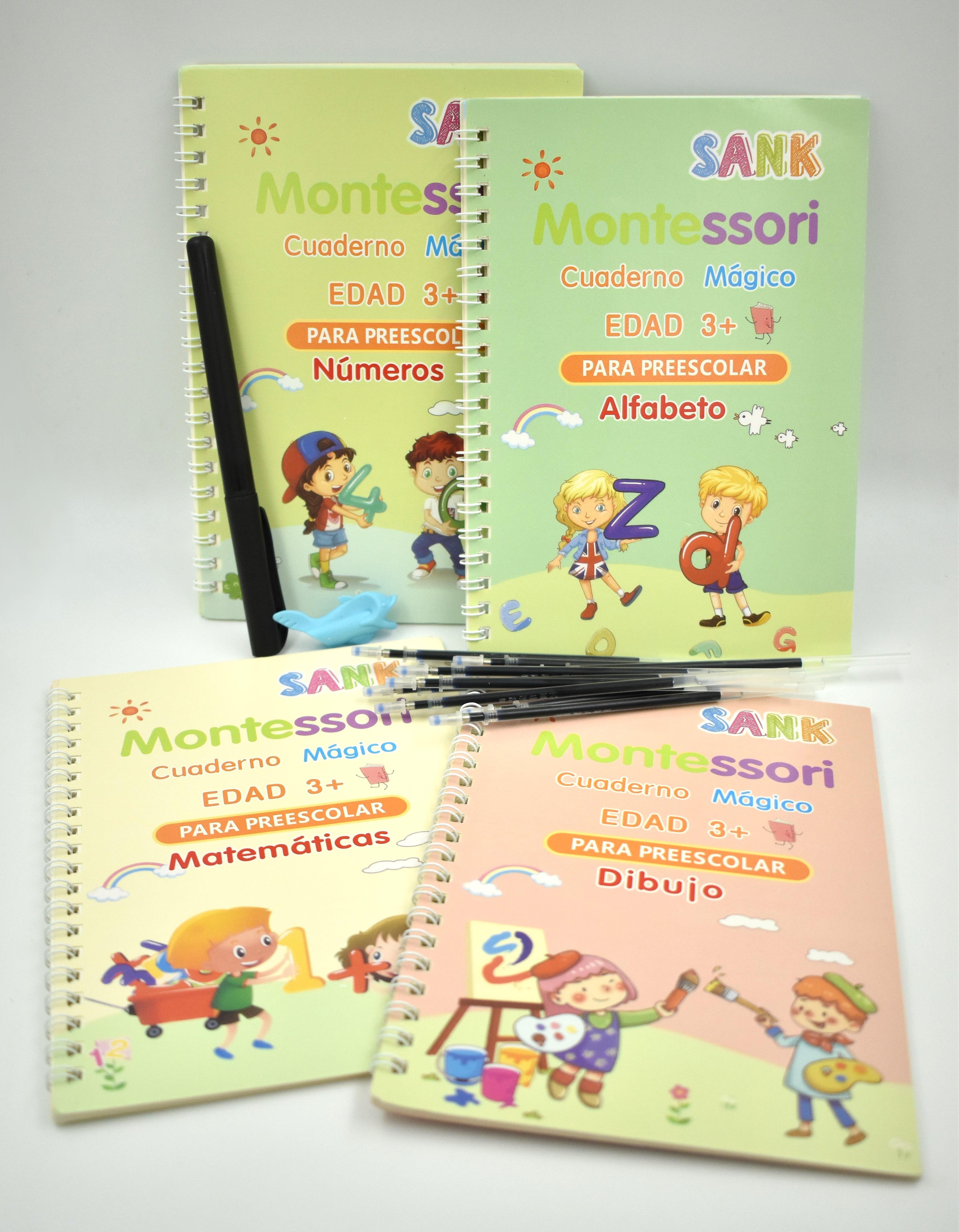 Kit Libros de Caligrafia Montessori