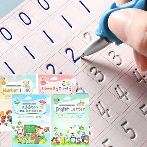 Kit Libros de Caligrafia Montessori